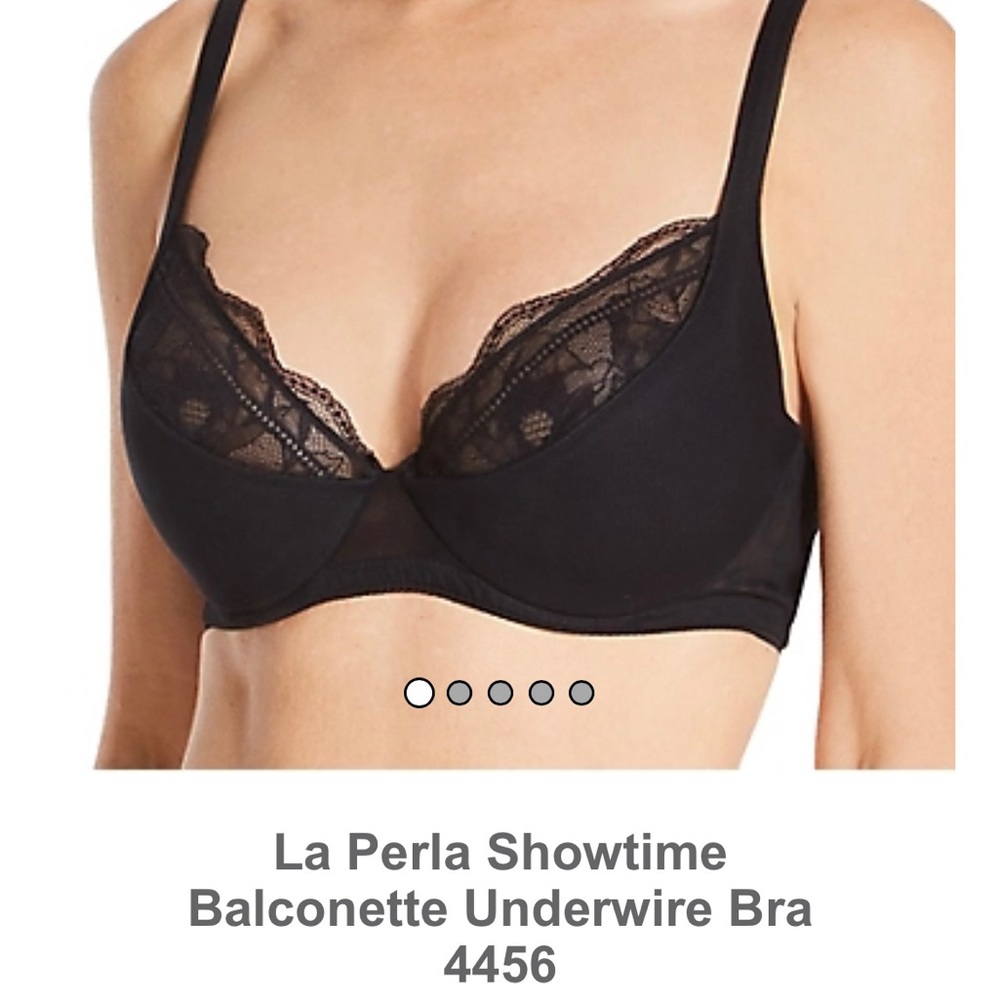 La Perla lace bra 32d black